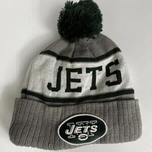 Authentic New Era New York Jets On Field Sport Knit Beanie Cold Weather Hat